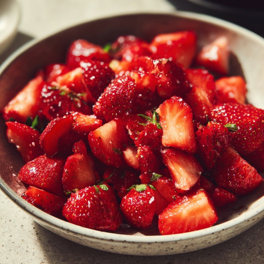 Fresh Strawberry Fruit Salad