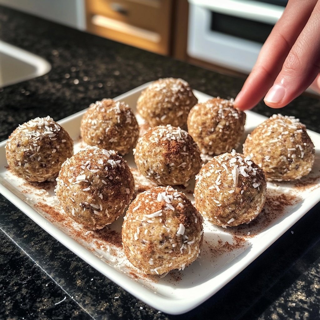 Protein Balls with Cinnamon