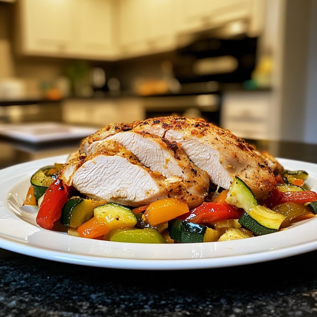 Chicken Breast with Veggies
