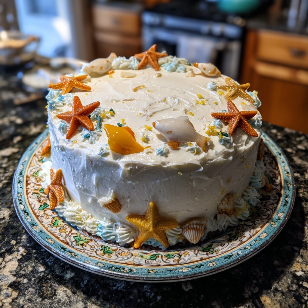 Pisces Birthday Cake