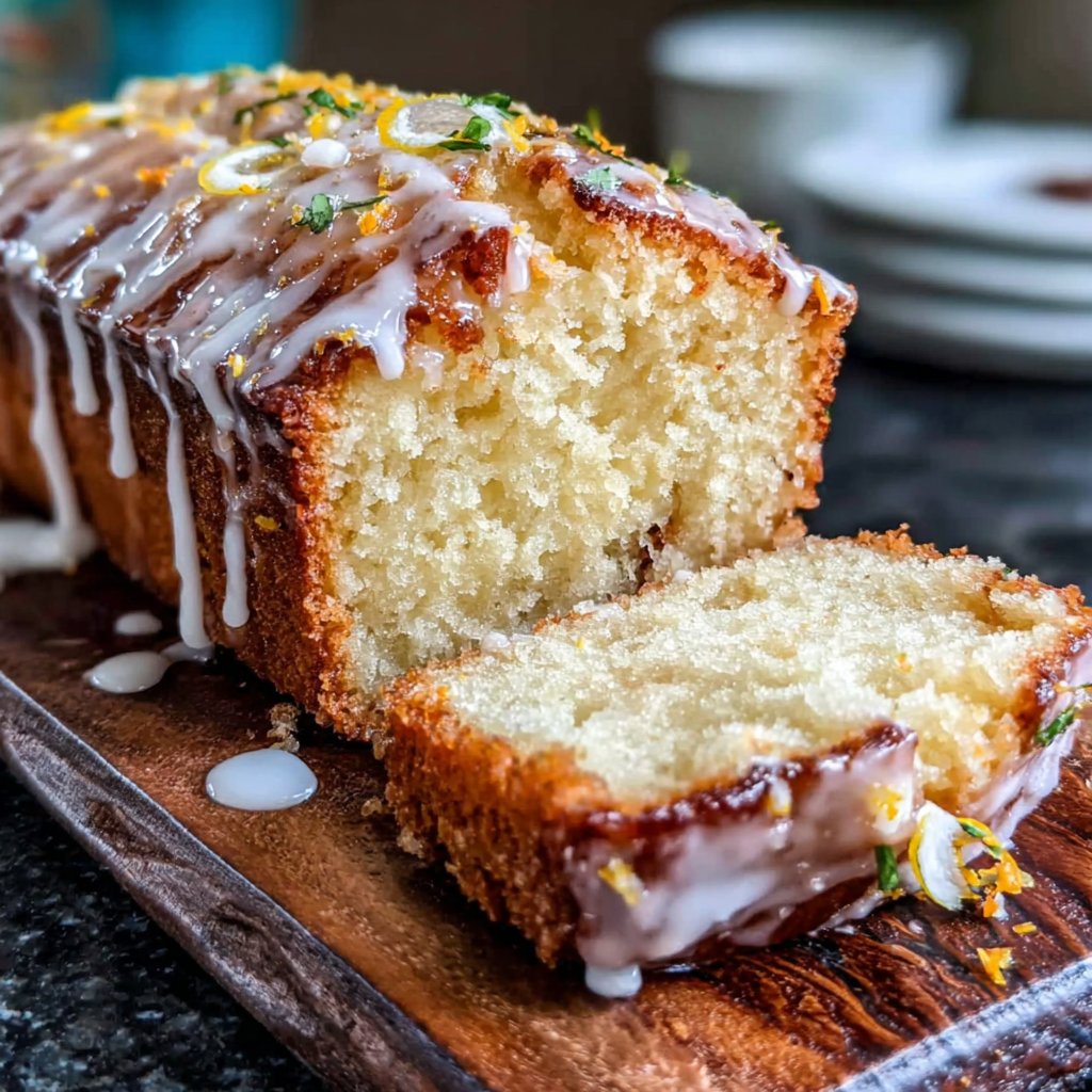 Lemon Limoncello Pound Cake