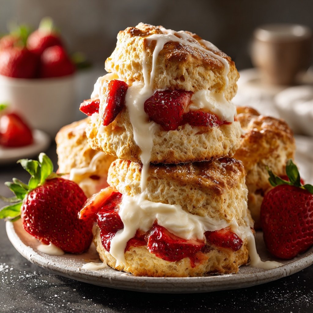 Strawberry Biscuit Shortcake