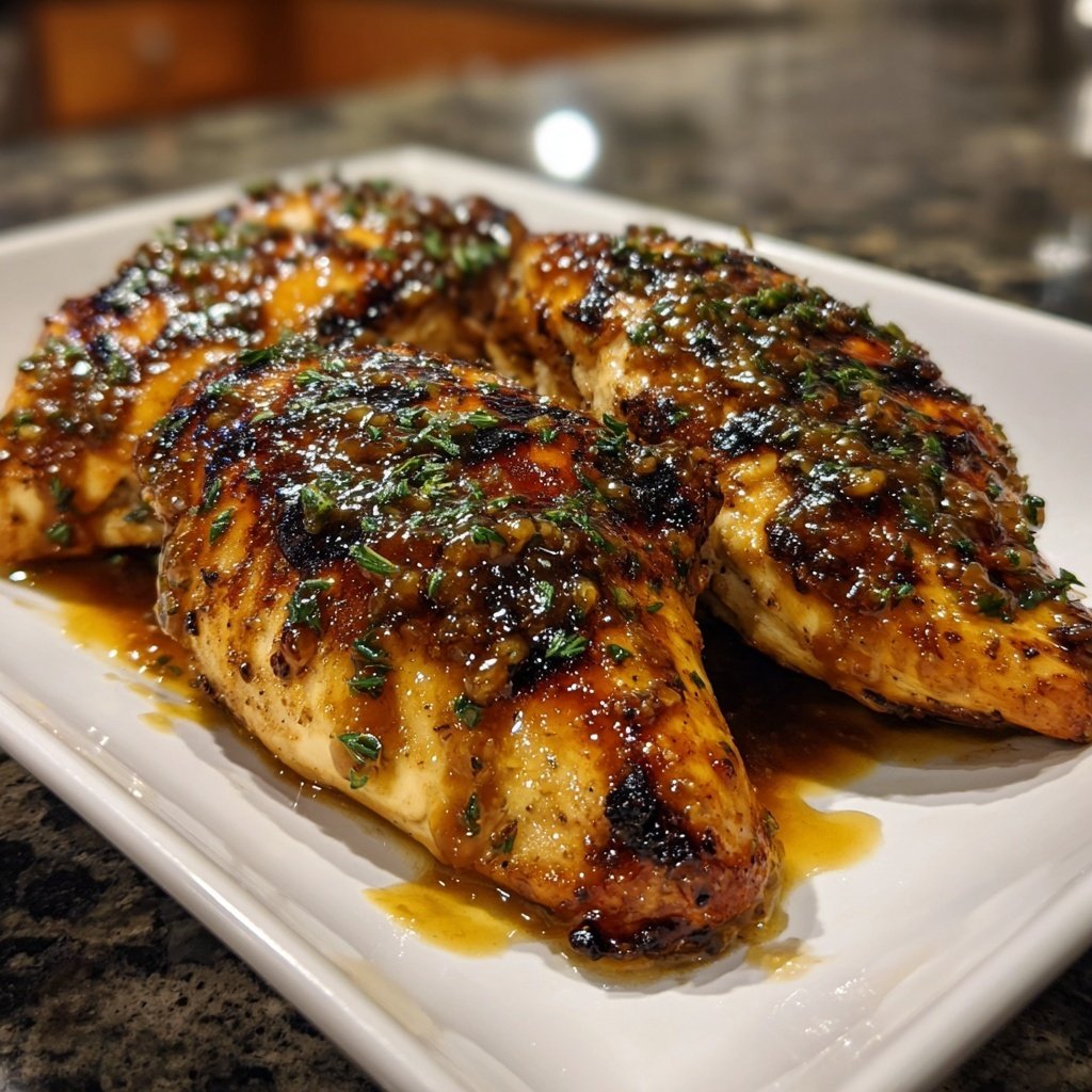 Baked Honey Mustard Chicken Breasts