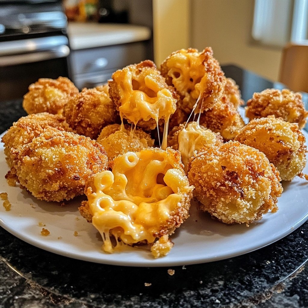 Fried Mac and Cheese Bites