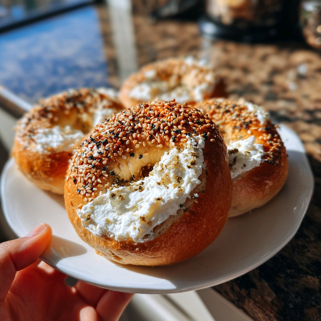 Protein Bagels With Greek Yogurt Meal Prep