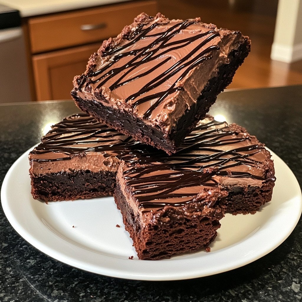 Chocolate Mousse Brownies: Creamy Layers With Decadent Flavor - Emma's Cake Studio