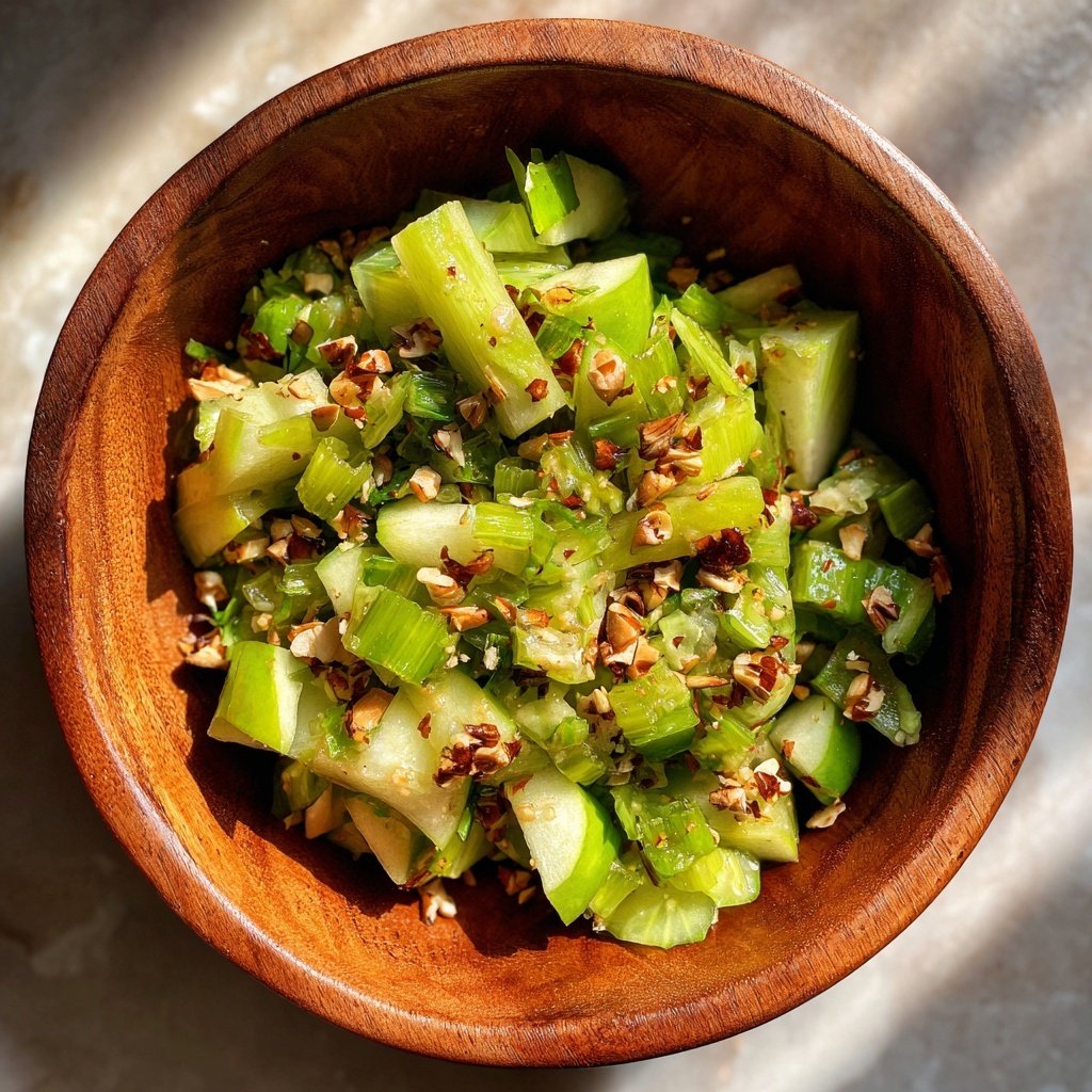 Crunchy Celery Apple Salad